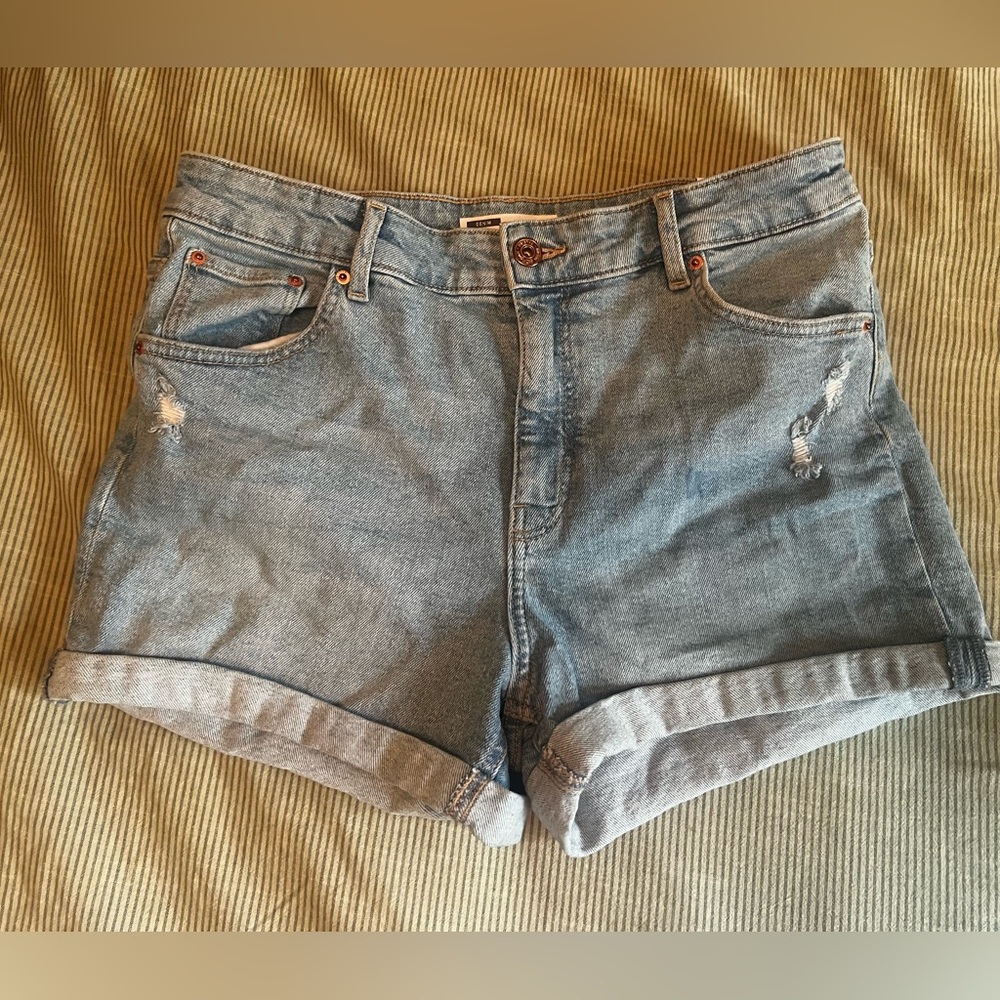 Bershka denim shorts